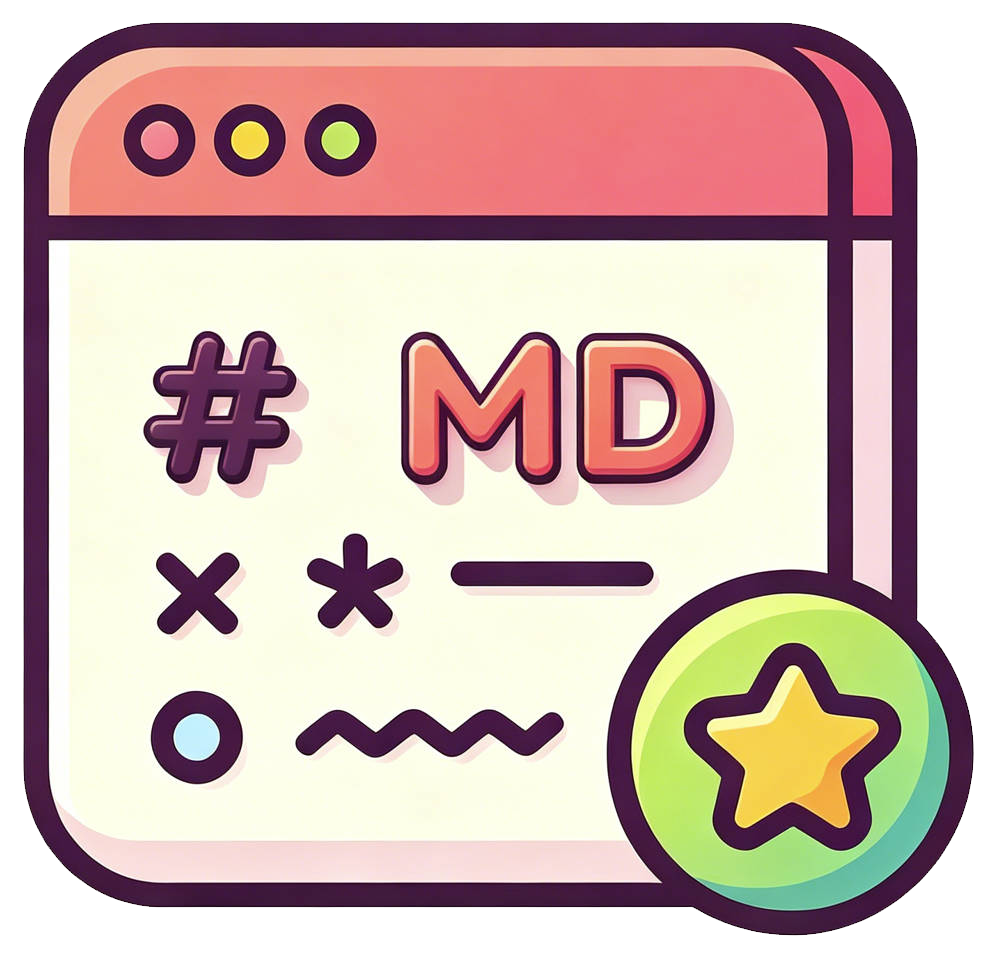 Markdown Editor Colorful